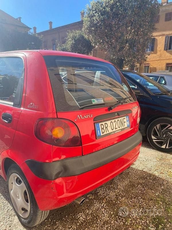 Usata Chevrolet Matiz 51 CV (37 kW) 2001 Rosso Utilitaria
