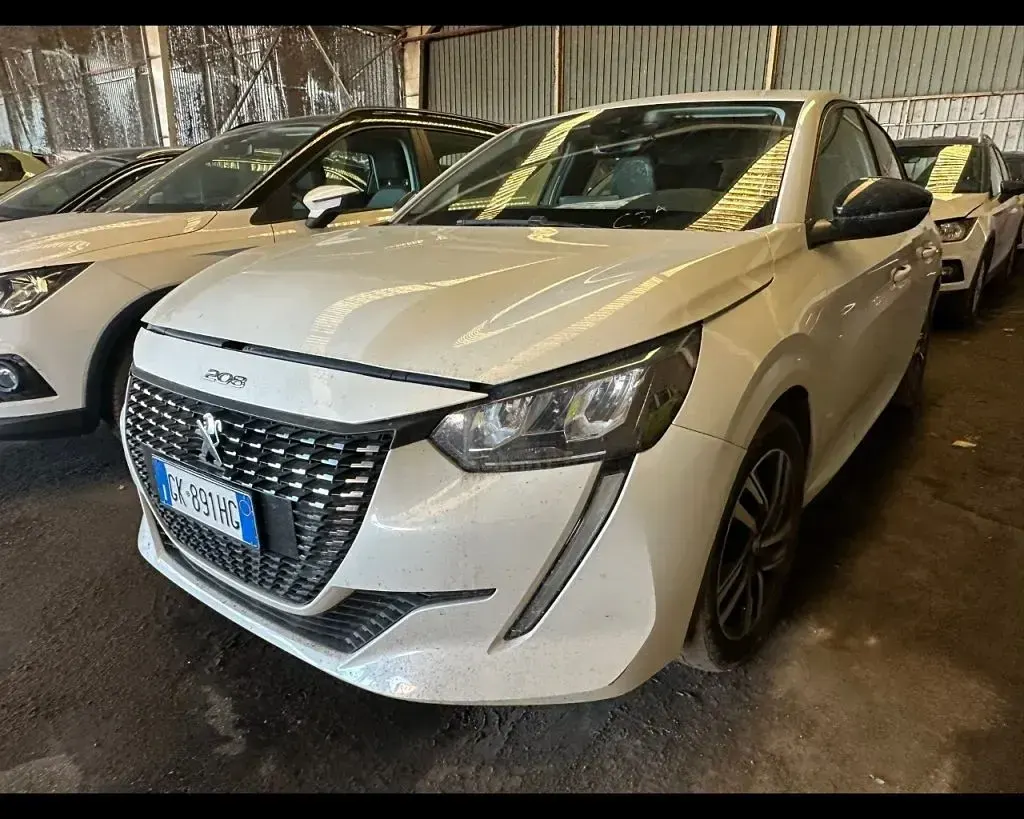 Usata Peugeot 208 Allure 75 CV (55 kW) 2022 Bianco Utilitaria