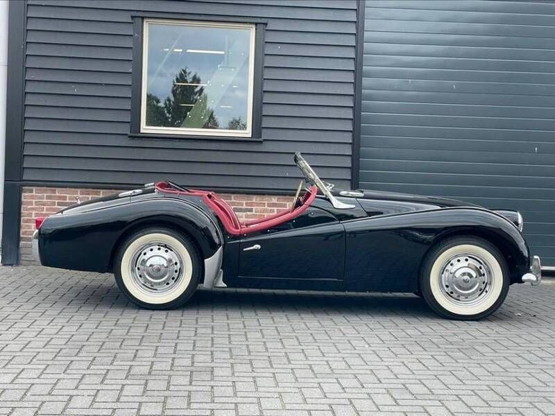 Usata Triumph TR3 100 CV (73 kW) 1960 Nero Cabrio