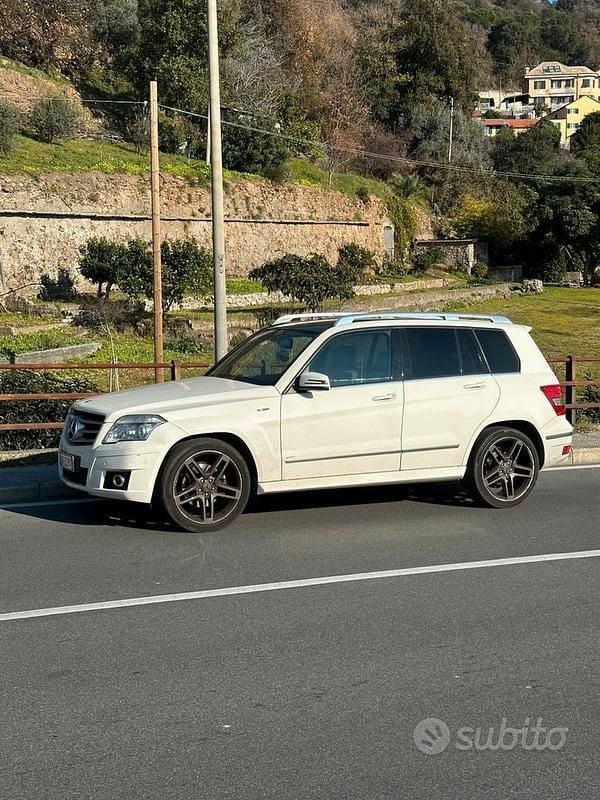 Usata Mercedes GLK220 170 CV (125 kW) 2009 Bianco SUV