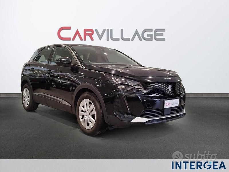 Usata Peugeot 3008 Business-Line 130 CV (95 kW) 2021 Nero SUV