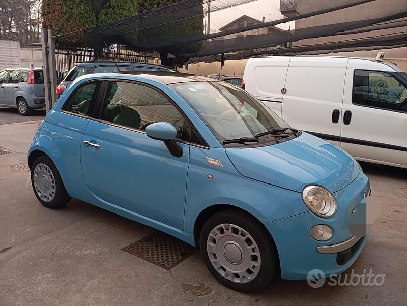 Usata Fiat 500 Sport 100 CV (73 kW) 2008 Blu Berlina