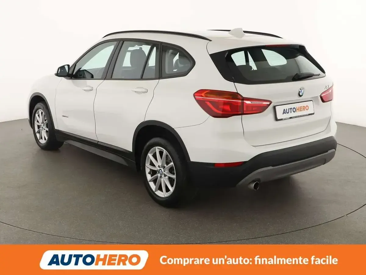 Usata BMW X1 Advantage 150 CV (110 kW) 2017 Bianco SUV
