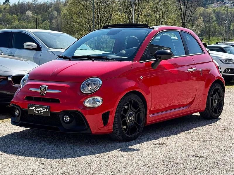 Usata Abarth 595C Pista 160 CV (117 kW) 2019 Rosso Cabrio