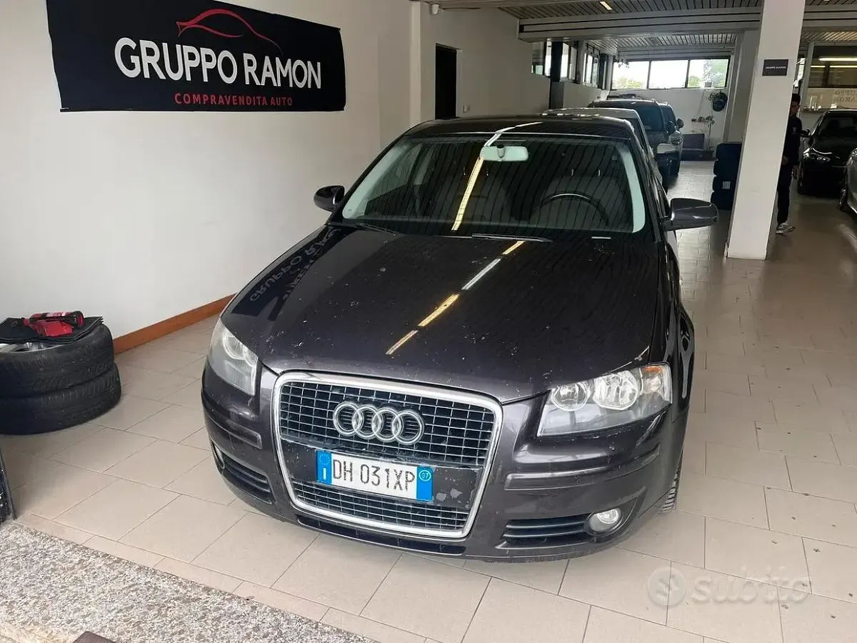 Usata Audi A3 Ambiente 140 CV (102 kW) 2007 Nero Utilitaria