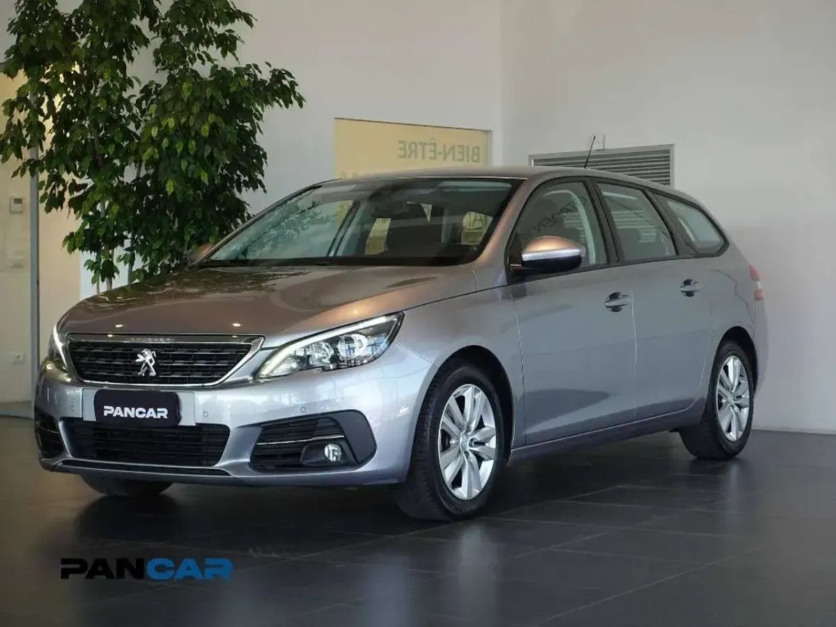 Usata Peugeot 308 SW Business-Line 131 CV (96 kW) 2021 Steel grey Station wagon