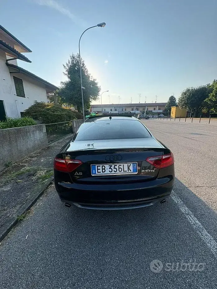 Usata Audi A5 190 CV (139 kW) 2010 Nero Coupé