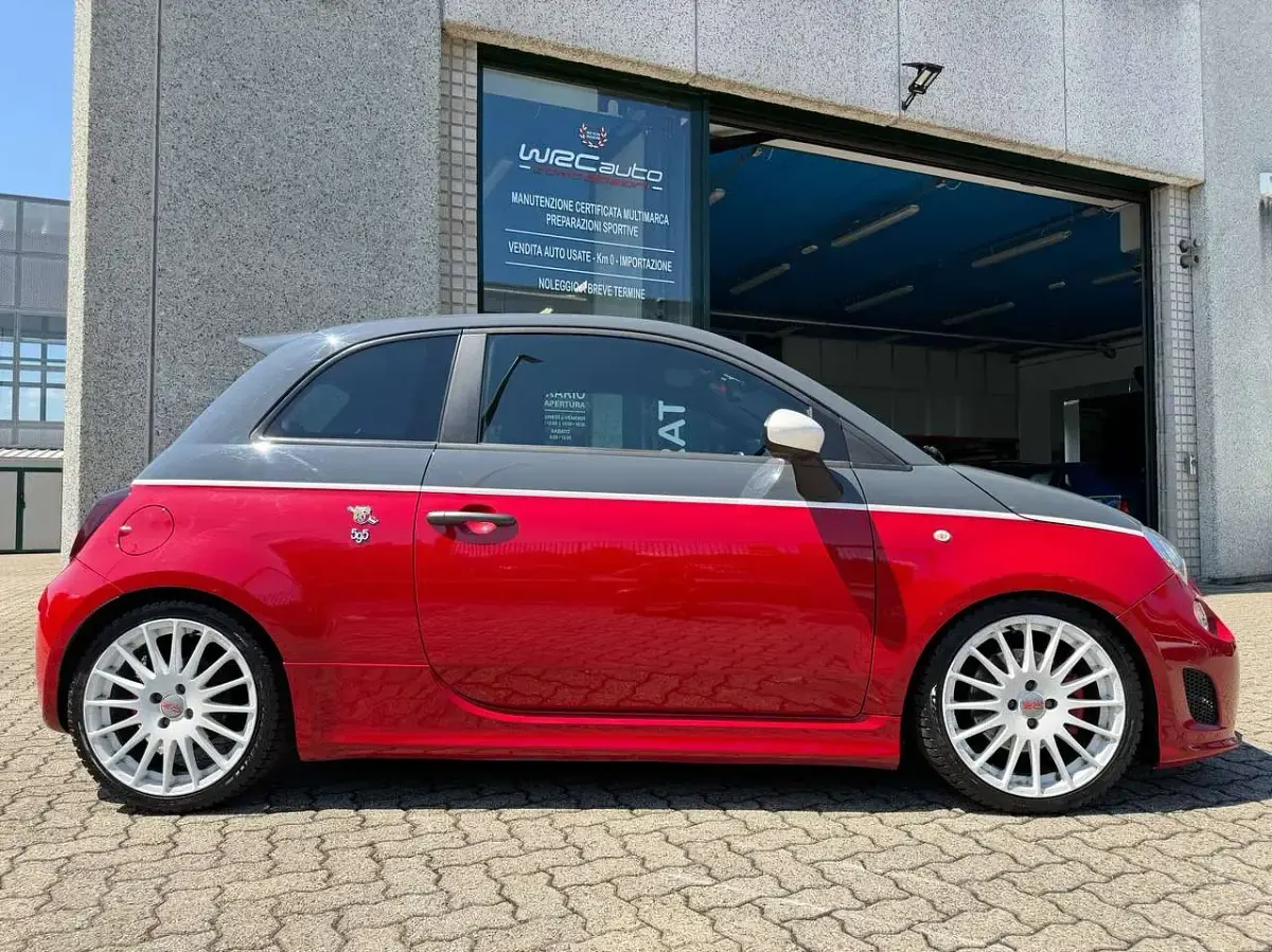 Usata Abarth 595 Competizione 160 CV (117 kW) 2013 Rosso Utilitaria