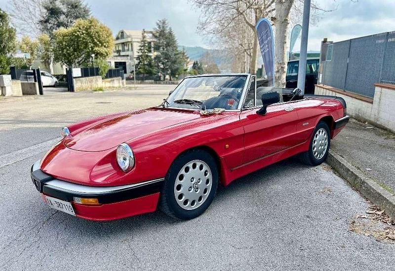 Usata Alfa Romeo Spider Quadrifoglio Verde 125 CV (91 kW) 1987 Cabrio