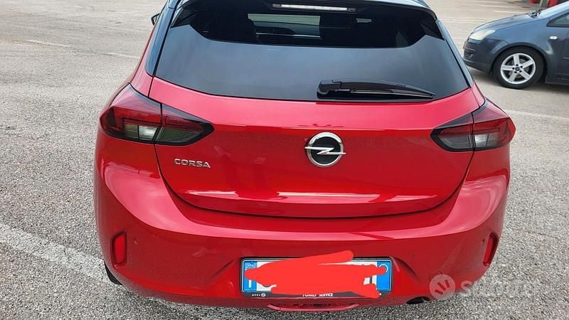 Usata Opel Corsa 2023 Rosso Utilitaria