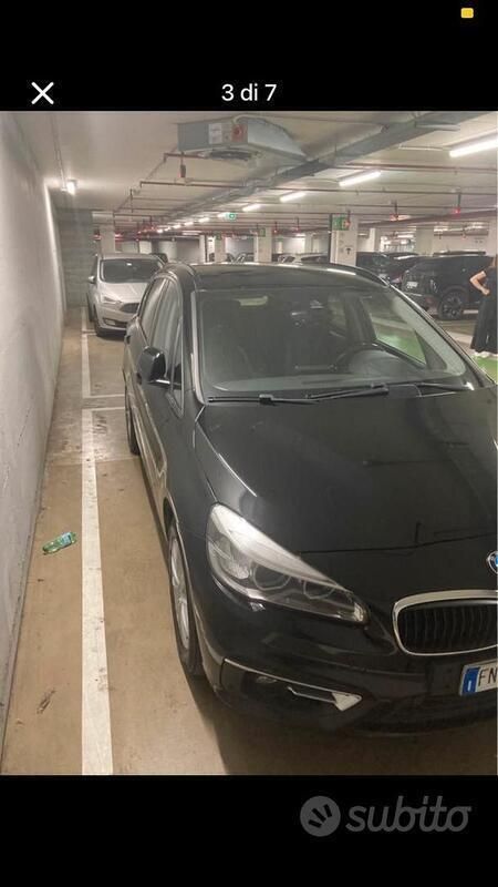 Usata BMW 218 Active Tourer 2017 Nero Monovolume
