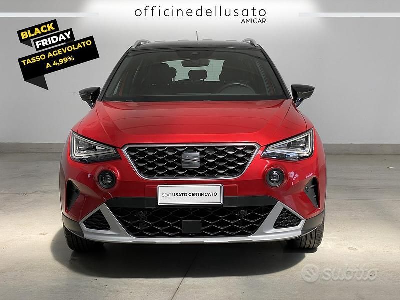 Usata Seat Arona Xperience 95 CV (69 kW) 2022 Rosso SUV