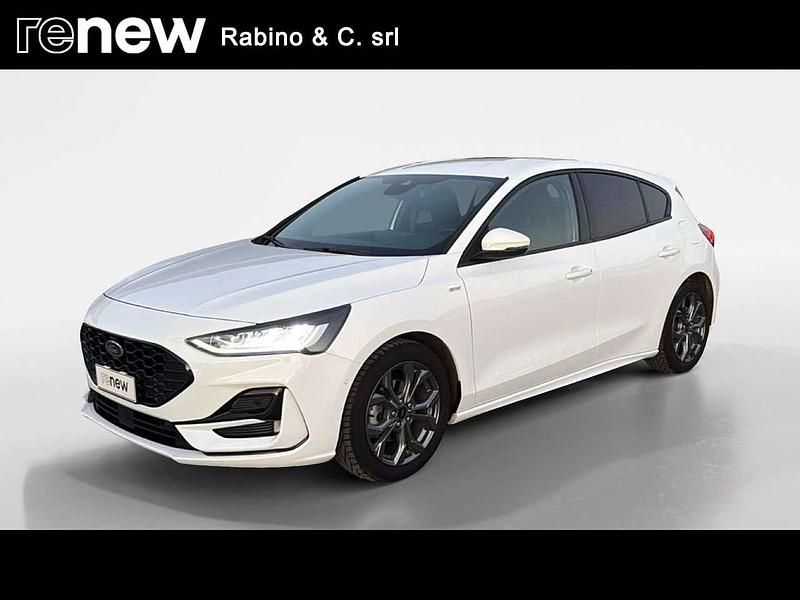 Usata Ford Focus ST-Line 125 CV (91 kW) 2023 Bianco Utilitaria