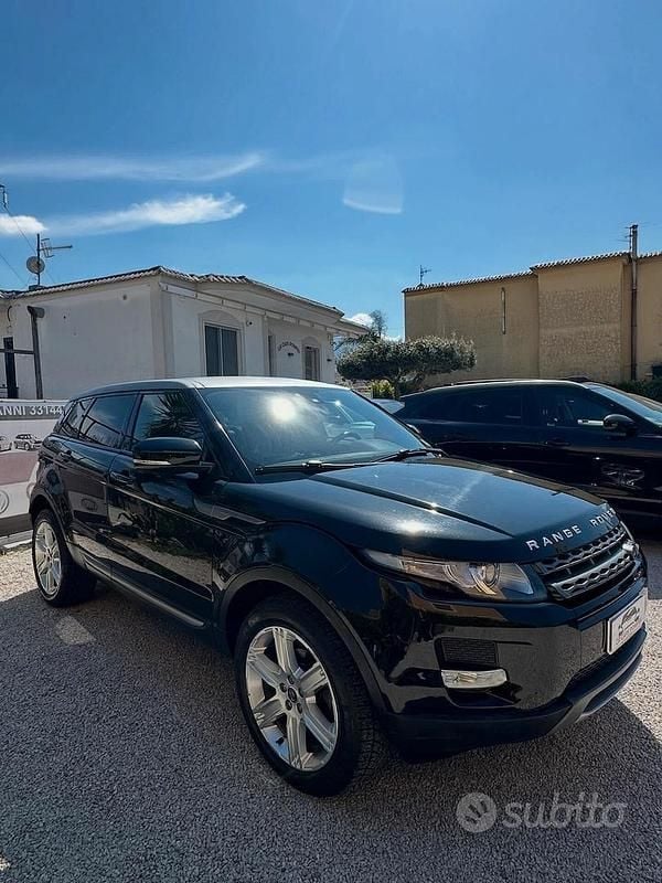 Usata Land Rover Range Rover evoque Prestige 150 CV (110 kW) 2013 Nero SUV