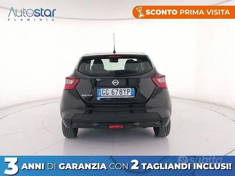 Second-hand Nissan Micra Acenta 92 CP (67 kW) 2021 Negru Hatchback