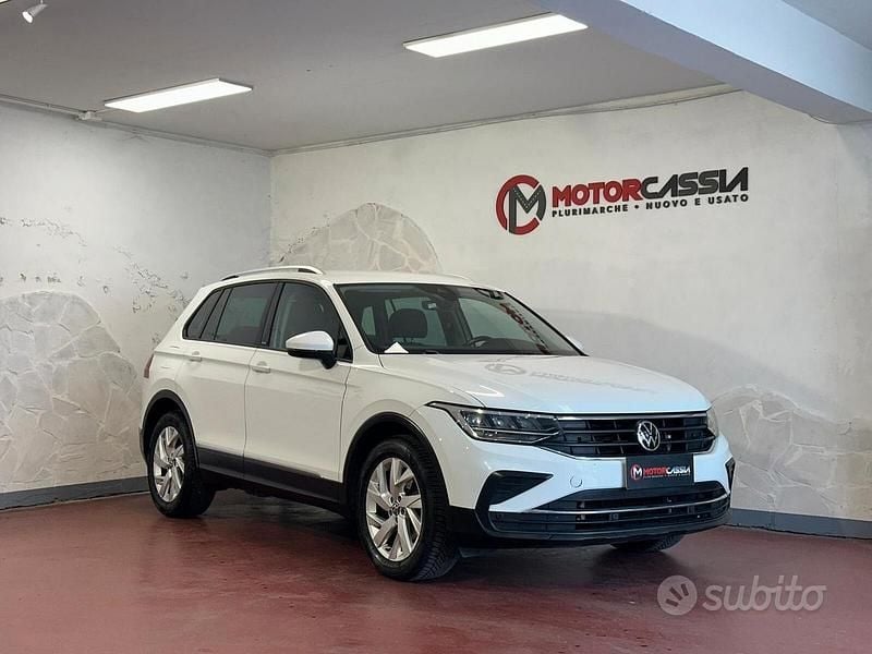 Usata VW Tiguan Active 150 CV (110 kW) 2021 Bianco SUV