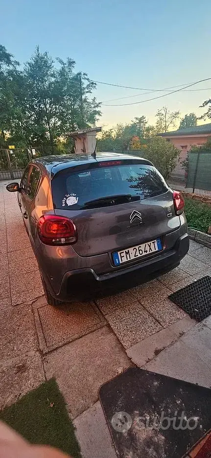 Usata Citroën C3 82 CV (60 kW) 2017 Grigio Berlina