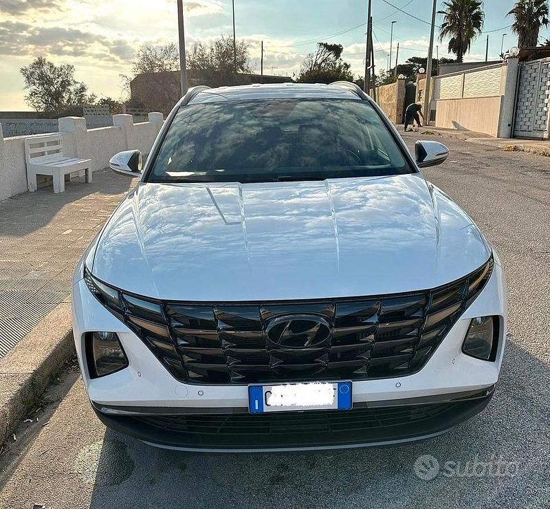Begagnad Hyundai Tucson 136 HK (100 kW) 2022 Vit SUV