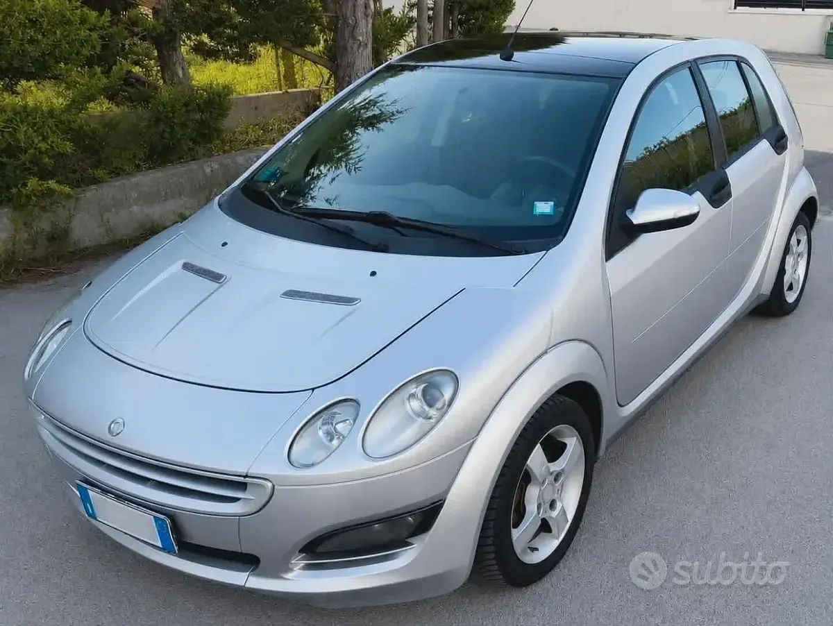 Usata Smart ForFour 95 CV (69 kW) 2004 Grigio Utilitaria