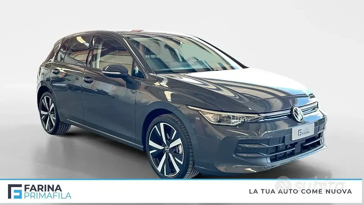 Nuova VW Golf VIII 150 CV (110 kW) 2025 Grigio Berlina