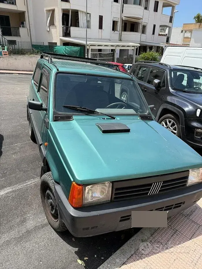 Usata Fiat Panda 4x4 54 CV (39 kW) 1999 Verde Utilitaria