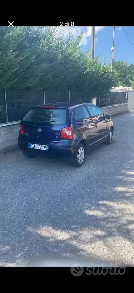 Usata VW Polo 75 CV (55 kW) 2002 Bluazzurro Utilitaria