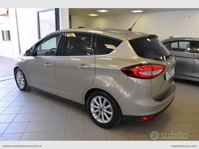 Usata Ford C-MAX Titanium 125 CV (91 kW) 2016 Beige Monovolume