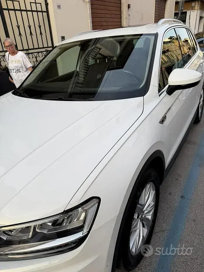 Usata VW Tiguan 150 CV (110 kW) 2016 Bianco SUV
