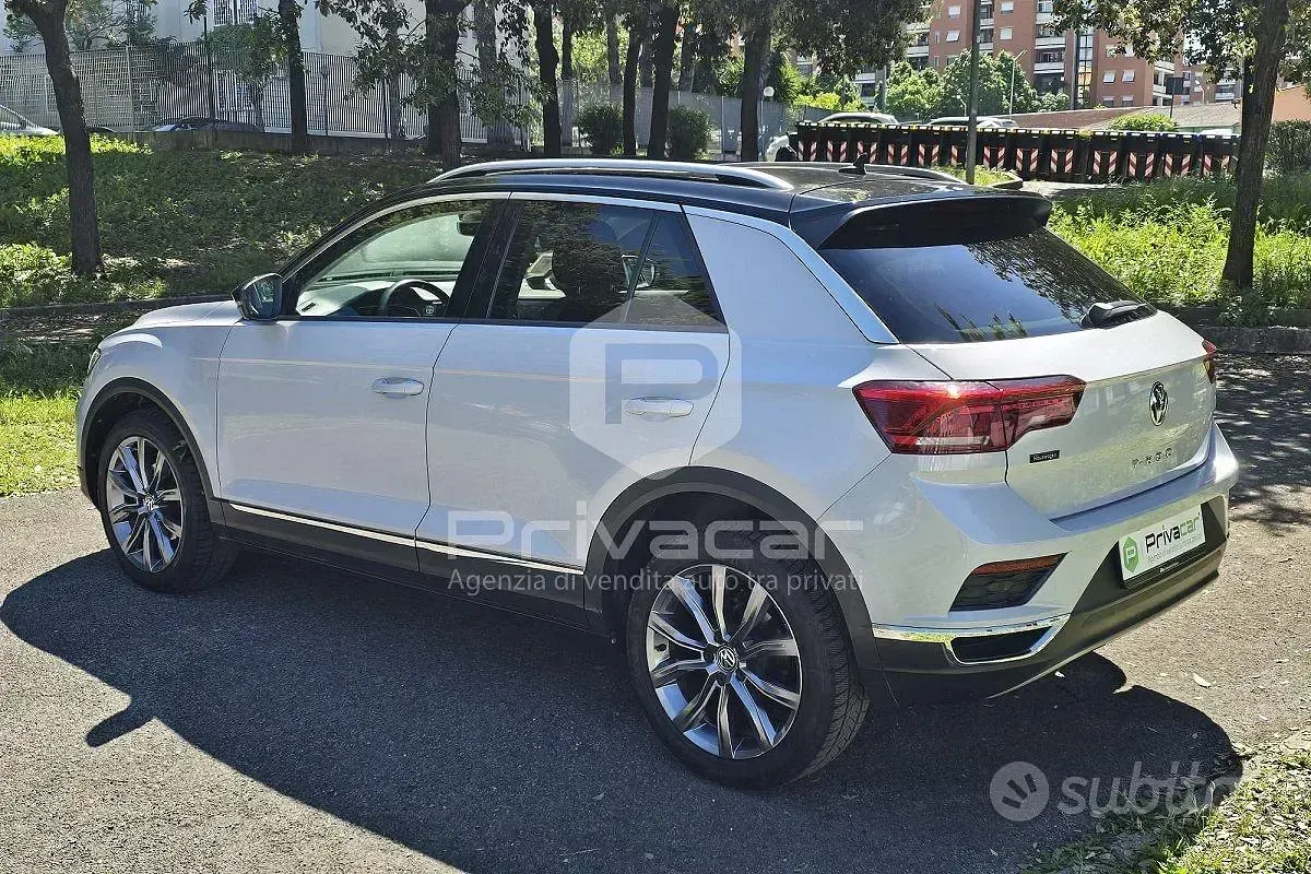 Usata VW T-Roc Advance 150 CV (110 kW) 2019 Bianco SUV