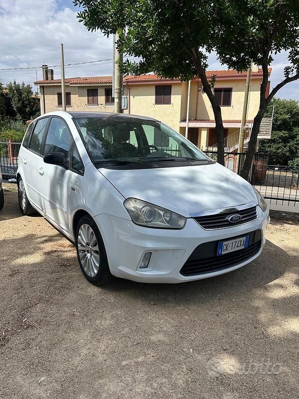 Usata Ford C-MAX Titanium 110 CV (80 kW) 2008 Bianco Monovolume