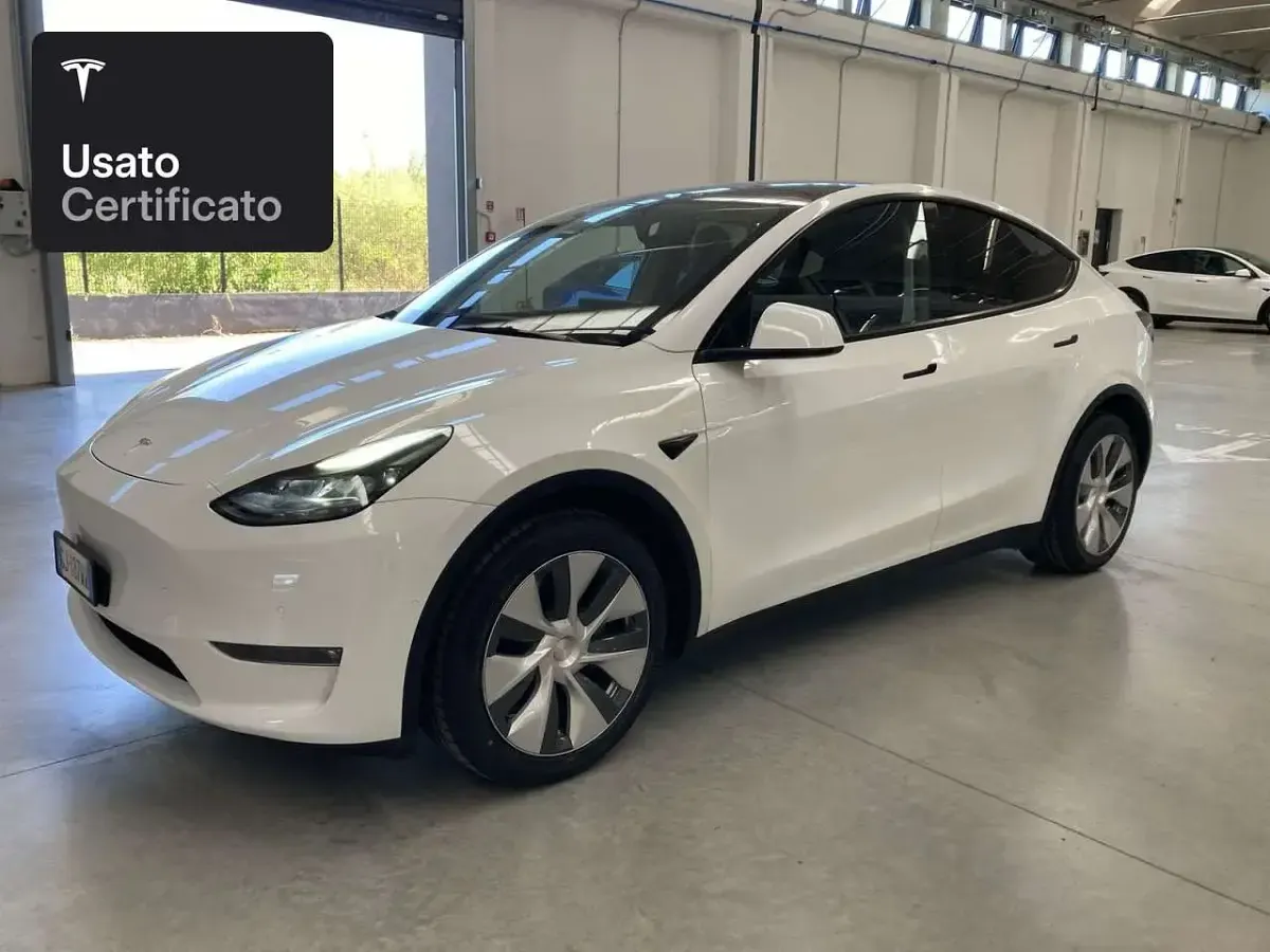 Usata Tesla Model Y Long Range AWD 258 kW (351 CV) 2022 Pearl white multicoat SUV