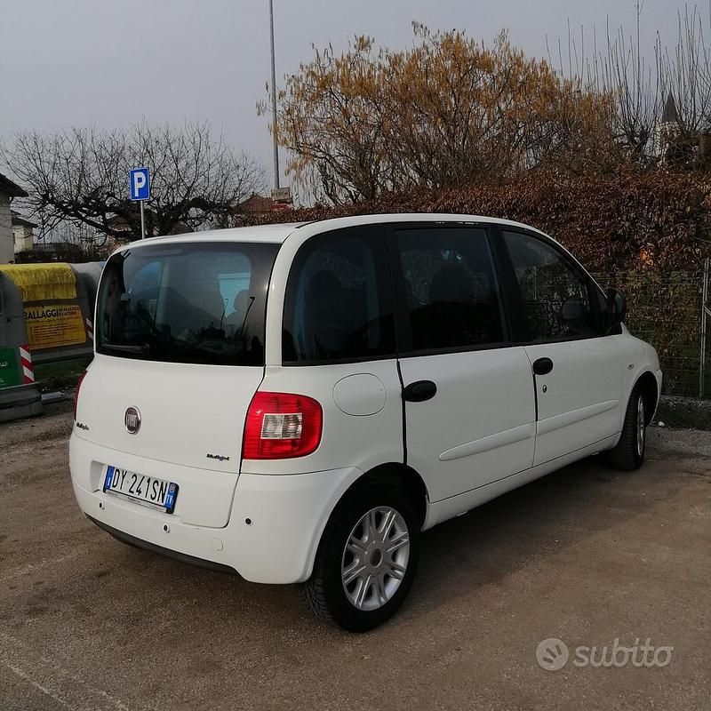 Usata Fiat Multipla 2009 Bianco Monovolume