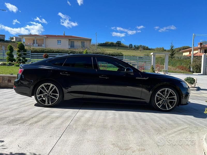 Usata Audi A5 S-Line 190 CV (139 kW) 2019 Nero Coupé