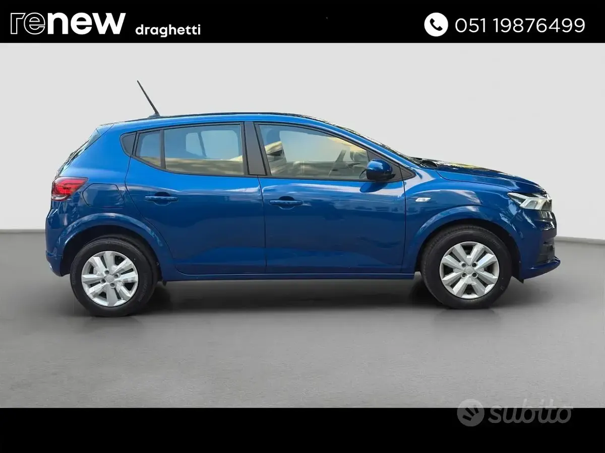 Usata Dacia Sandero Expression 101 CV (74 kW) 2023 Blu Berlina