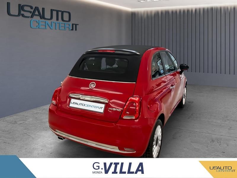 Usata Fiat 500C Dolcevita 70 CV (51 kW) 2024 Rosso Cabrio
