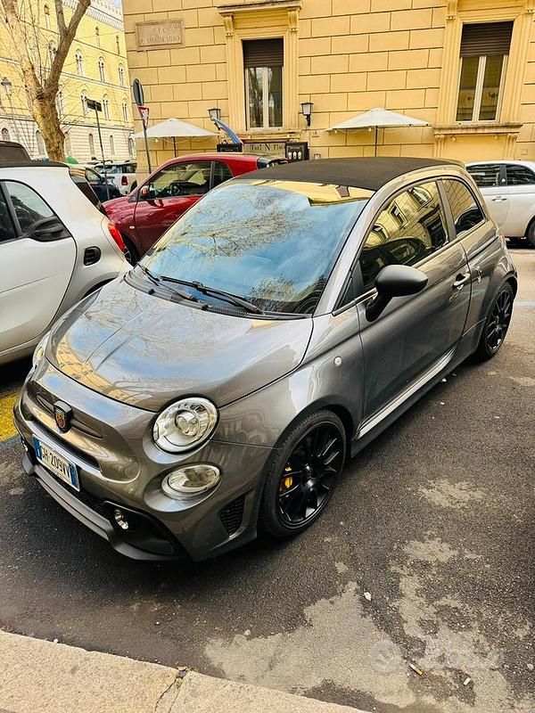 Usata Abarth 595C Competizione 2016 Grigio Cabrio
