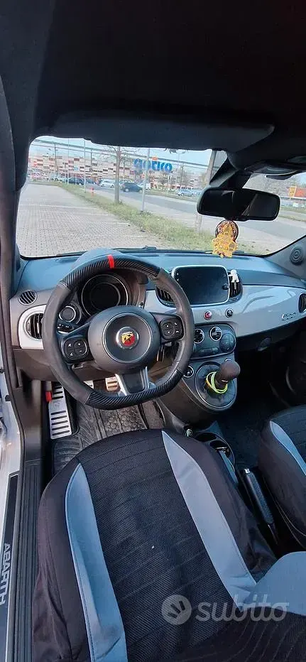 Usata Abarth 595 Custom 145 CV (106 kW) 2020 Grigio Berlina