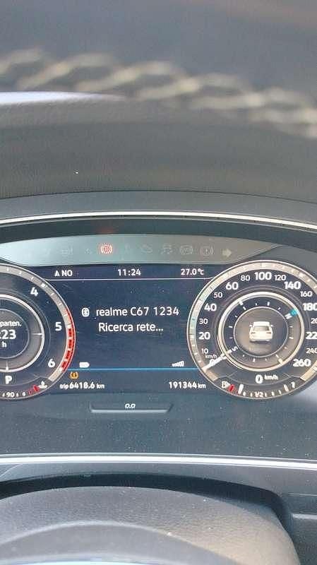 Usata VW Tiguan Advance 150 CV (110 kW) 2018 Blu/azzurro SUV