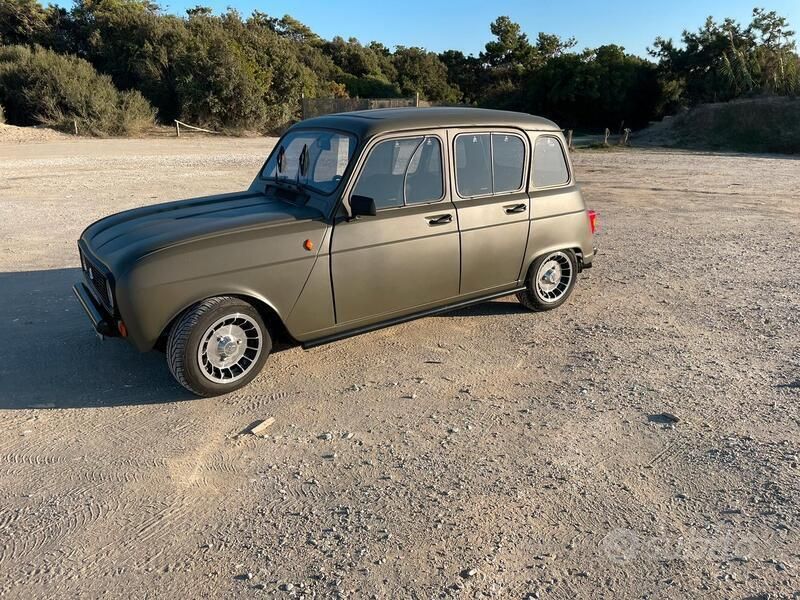 Usata Renault R4 33 CV (24 kW) 1989 Verde Utilitaria