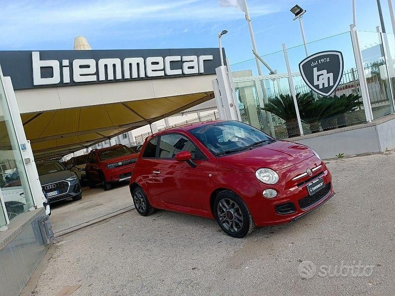 Usata Fiat 500 69 CV (50 kW) 2014 Rosso Utilitaria