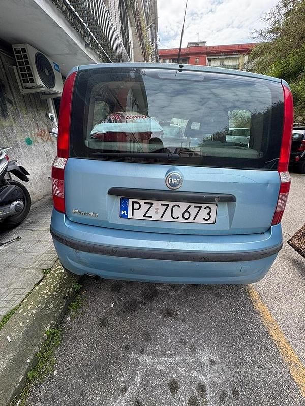 Usata Fiat Panda 77 CV (56 kW) 2004 Blu Utilitaria