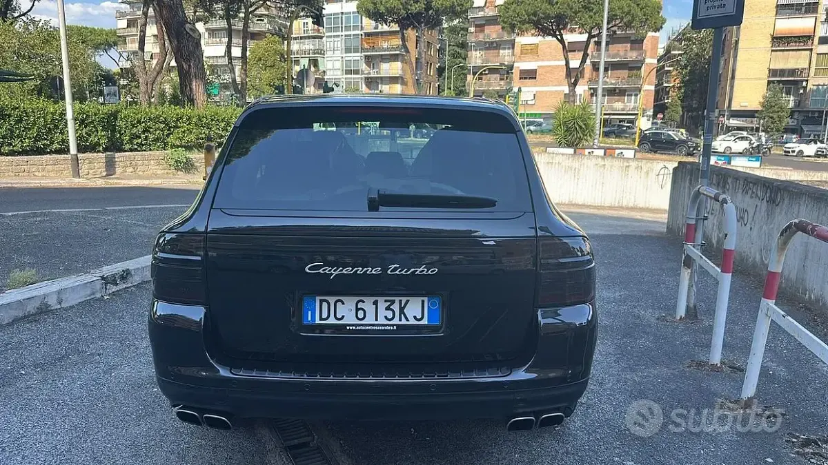 Usata Porsche Cayenne Turbo 450 CV (330 kW) 2006 Nero SUV