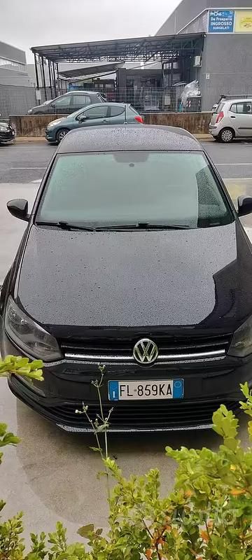 Usata VW Polo 75 CV (55 kW) 2017 Nero Berlina