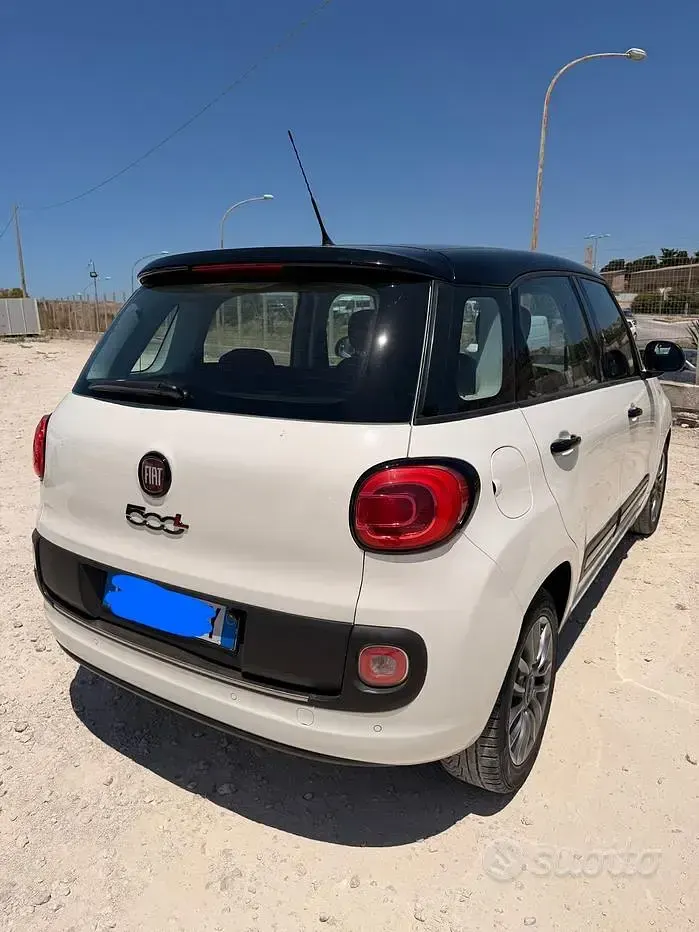 Usata Fiat 500L 105 CV (77 kW) 2013 Bianco Monovolume
