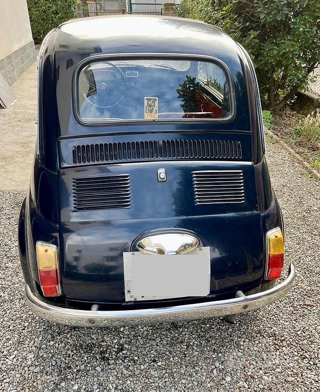 Usata Fiat 500 1970 Blu Berlina