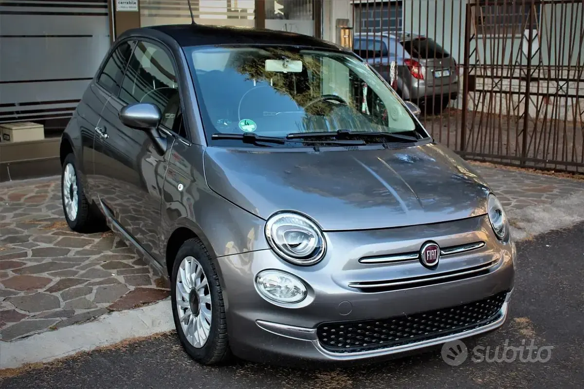 Usata Fiat 500 Lounge 69 CV (50 kW) 2016 Grigio Berlina