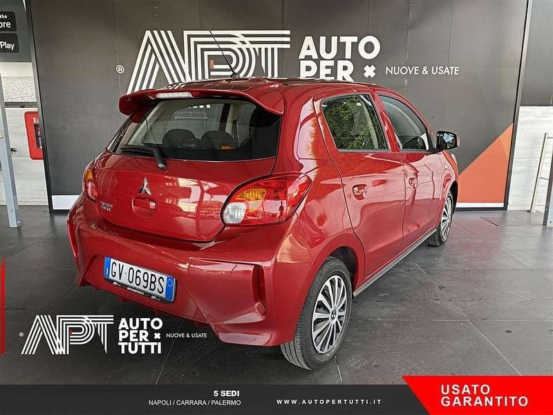 Usata Mitsubishi Space Star Invite 71 CV (52 kW) 2024 Rosso Berlina