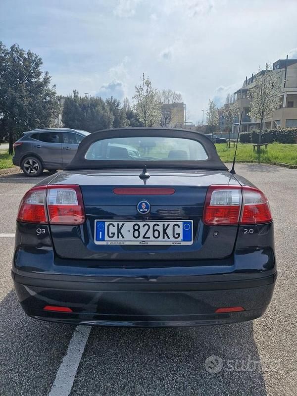 Usata Saab 9-3 Cabriolet 2004 Blu Cabrio