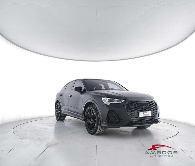 Usata Audi Q3 Sportback S-Line 150 CV (110 kW) 2021 Nero SUV