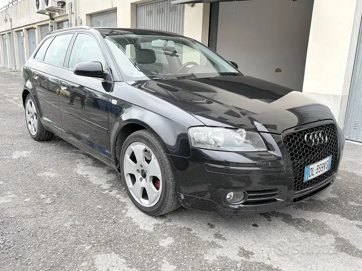 Usata Audi A3 170 CV (125 kW) 2007 Nero Utilitaria